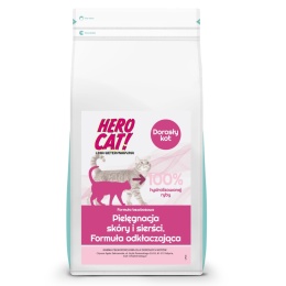 Hero Cat Vet Peptide Line Skóra i sierść,&Odkłaczenie 5kg