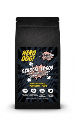 Hero dog szkocki łosoś